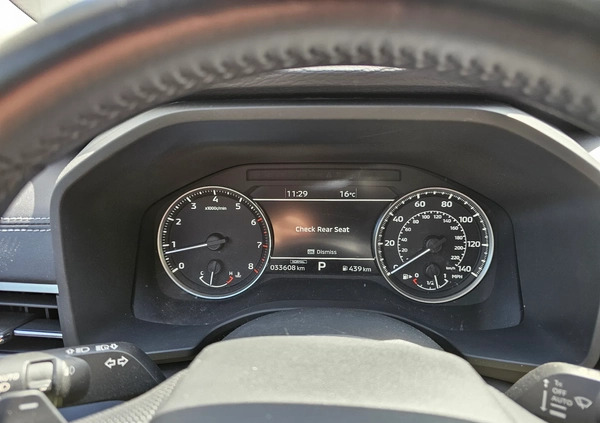 Mitsubishi Outlander cena 190000 przebieg: 33608, rok produkcji 2022 z Warszawa małe 211